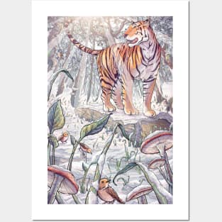 Spring Tigress Posters and Art